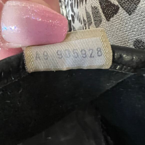 Vintage Dooney & Bourke All-Weather Leather Black Carrier Large Shoulder bag - Picture 14 of 14